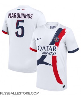 Günstige Paris Saint-Germain Marquinhos #5 Auswärtstrikot 2024-25 Kurzarm